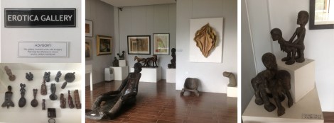 Erotica gallery in Bencab museum