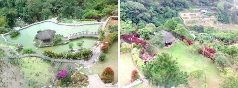 Garden in Bencab museum 