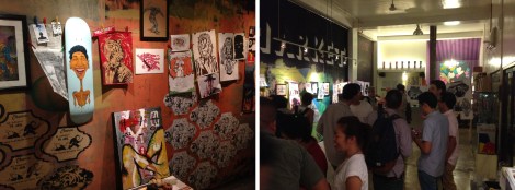 Catalina's brother, Dean Zuberi Africa has exhibition at Block Market