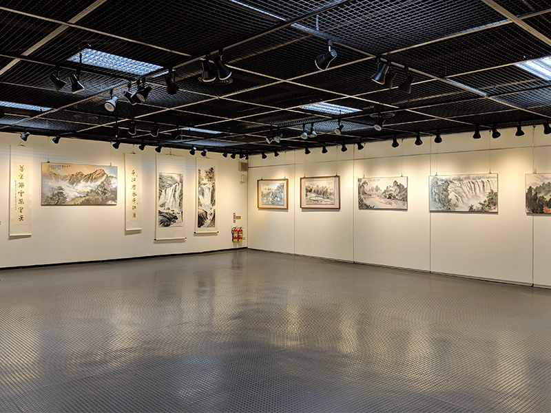 Exhibition site view