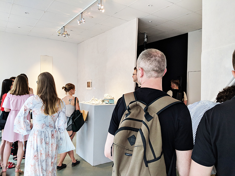 Exhibition site view